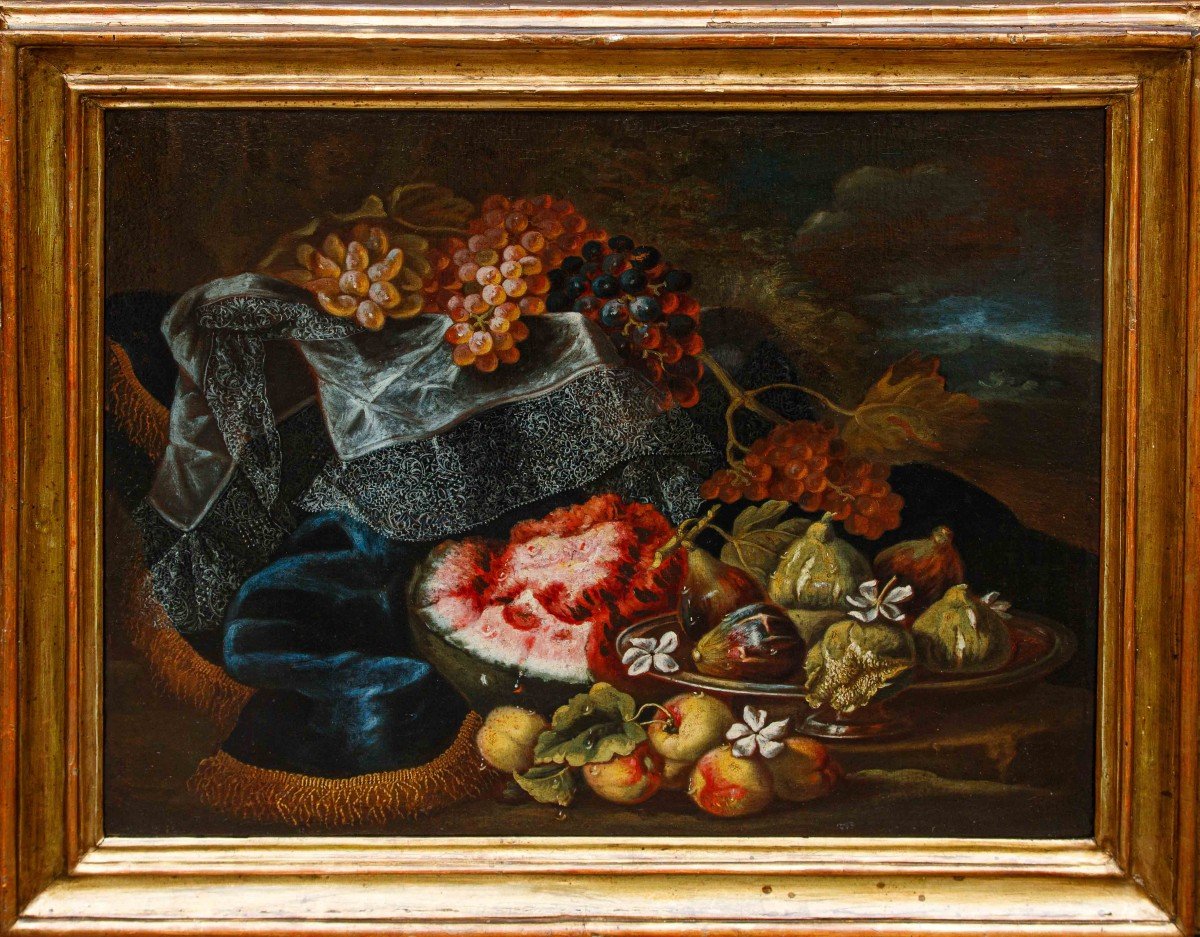 Maximilian Pfeiler (actif De 1683 à 1721 Env.), Natures Mortes De Fruits-photo-4