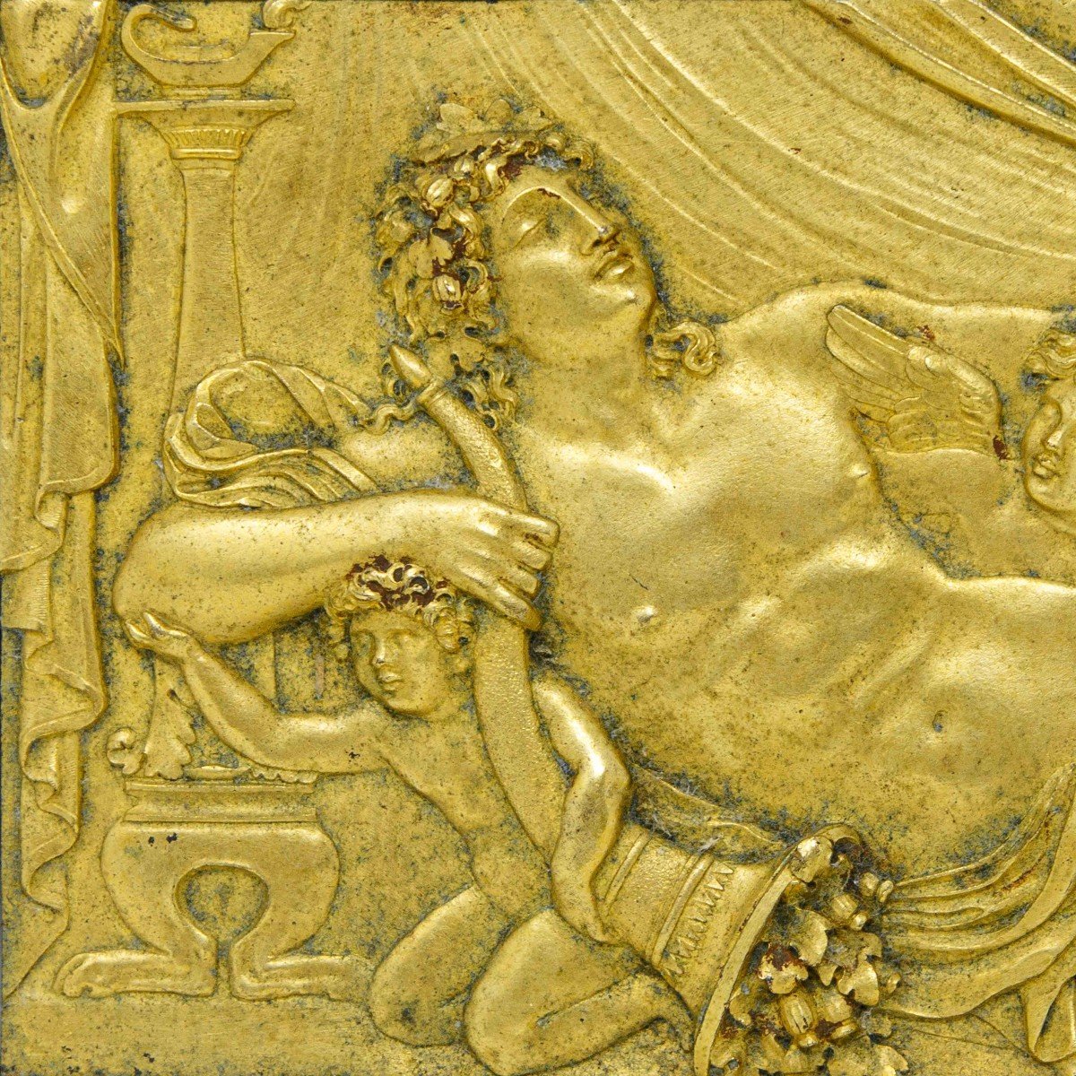 Mid-nineteenth Century, Relief With Allegorical Scene-photo-2