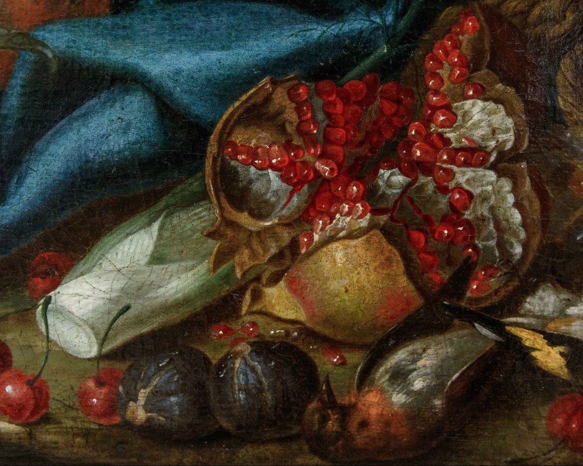 Maximilian Pfeiler (active From 1683 To C.1721), Still Life Of Fruit-photo-2