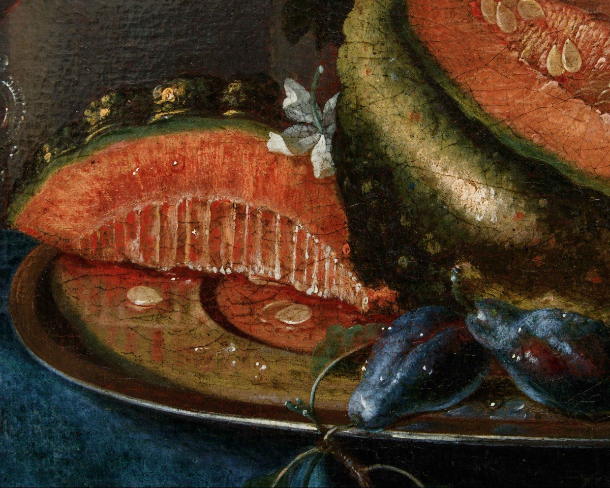 Maximilian Pfeiler (active From 1683 To C.1721), Still Life Of Fruit-photo-3