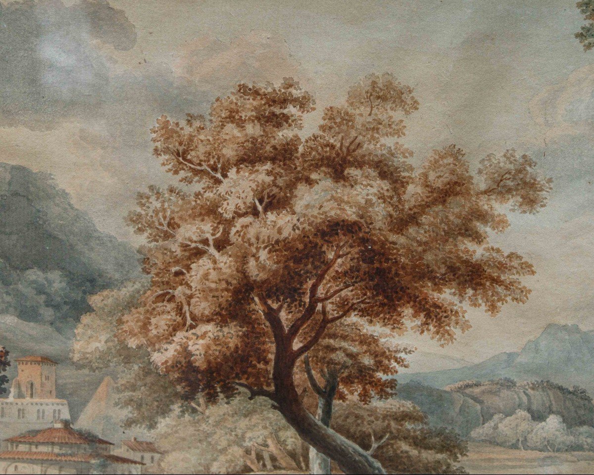 Jean Antoine Constantine d'Aix (1756-1844), Paesaggio Animato  -photo-1