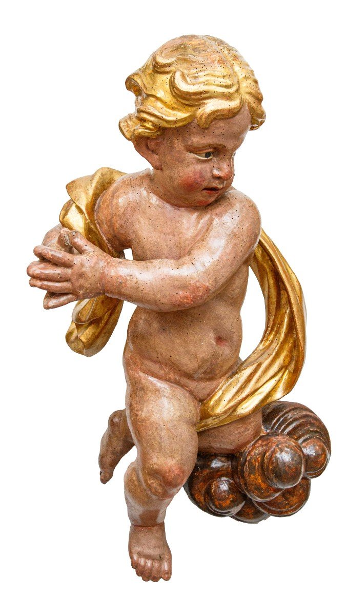 17th Century, Couple Of Putti-photo-2