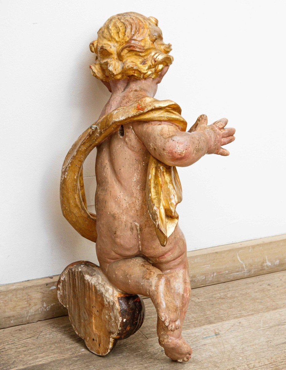 17th Century, Couple Of Putti-photo-1