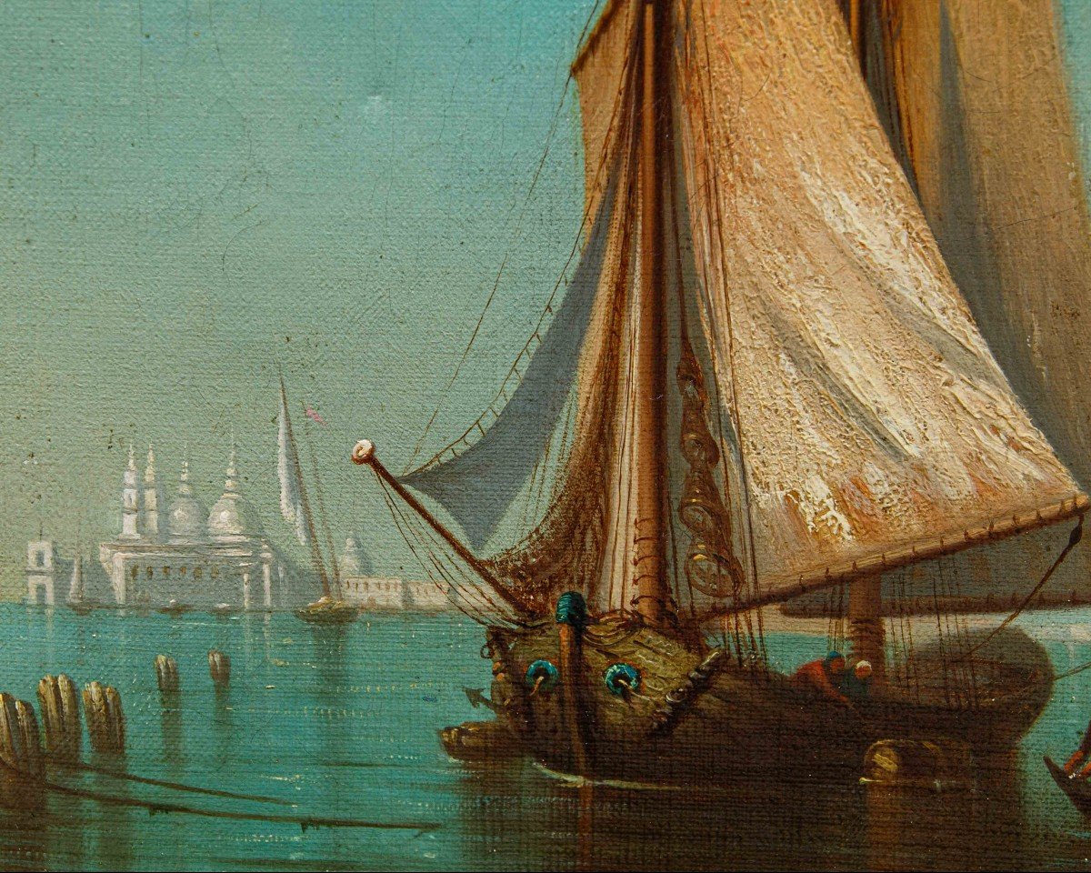 19th Century, View Of The San Marco Basin-photo-2