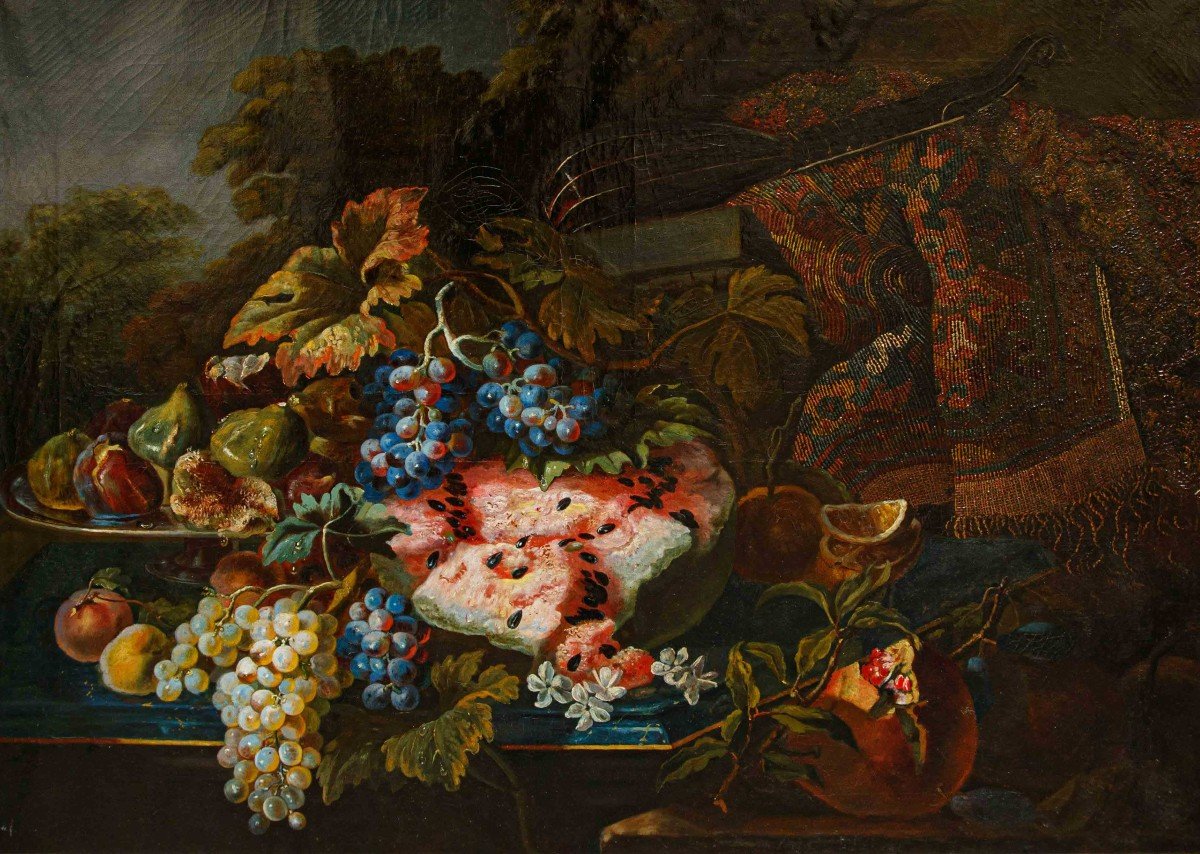 19ème Siècle, Disciple De Maximilian Pfeiler, Nature Morte-photo-6