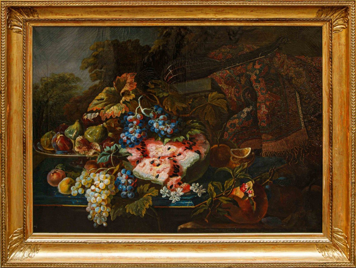 19ème Siècle, Disciple De Maximilian Pfeiler, Nature Morte