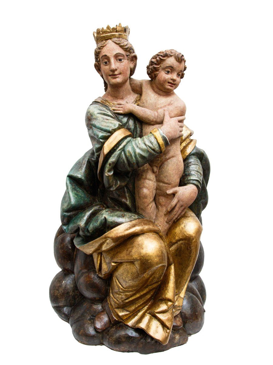 Altoveneta Area, 16th Century, Madonna And Child