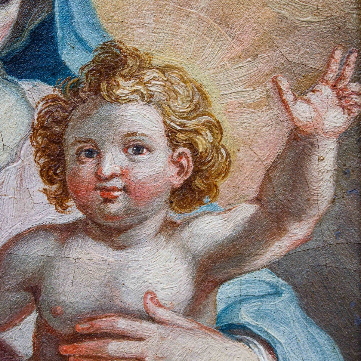 17ème Siècle, Madonna Avec Bambino-photo-4