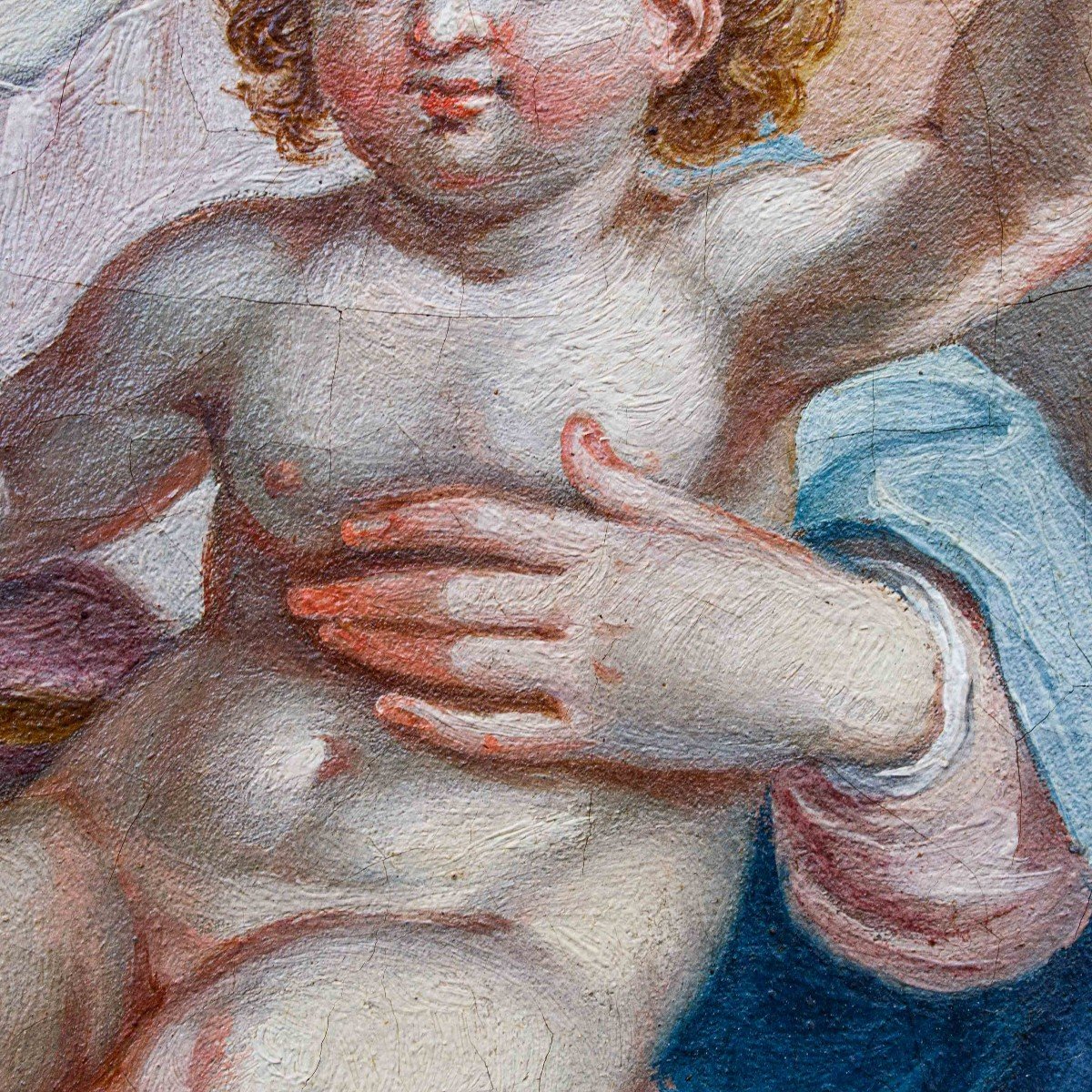 17ème Siècle, Madonna Avec Bambino-photo-4