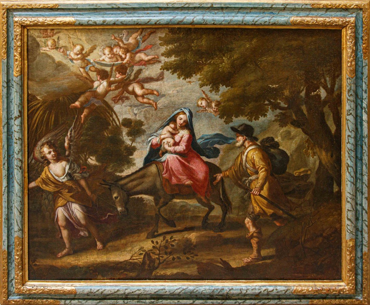 17th Century, Venetian School, The Flight To Egypt