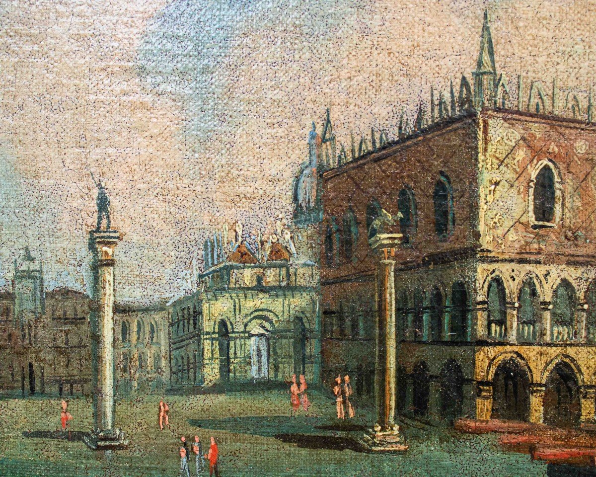 19th Century, View Of The Doge’s Palace In Venice-photo-3