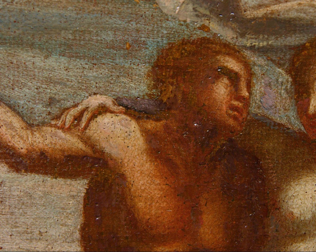 Bolognese School, 17th Century, Polyphemus In Love-photo-2