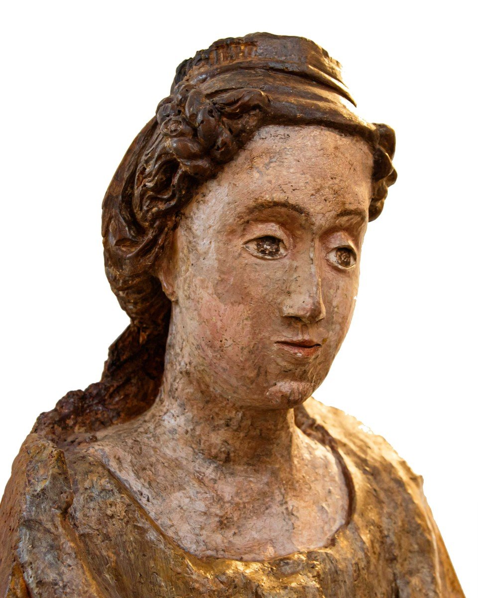 Central Italy, 15th Century, Madonna Sedes Sapientiae-photo-4