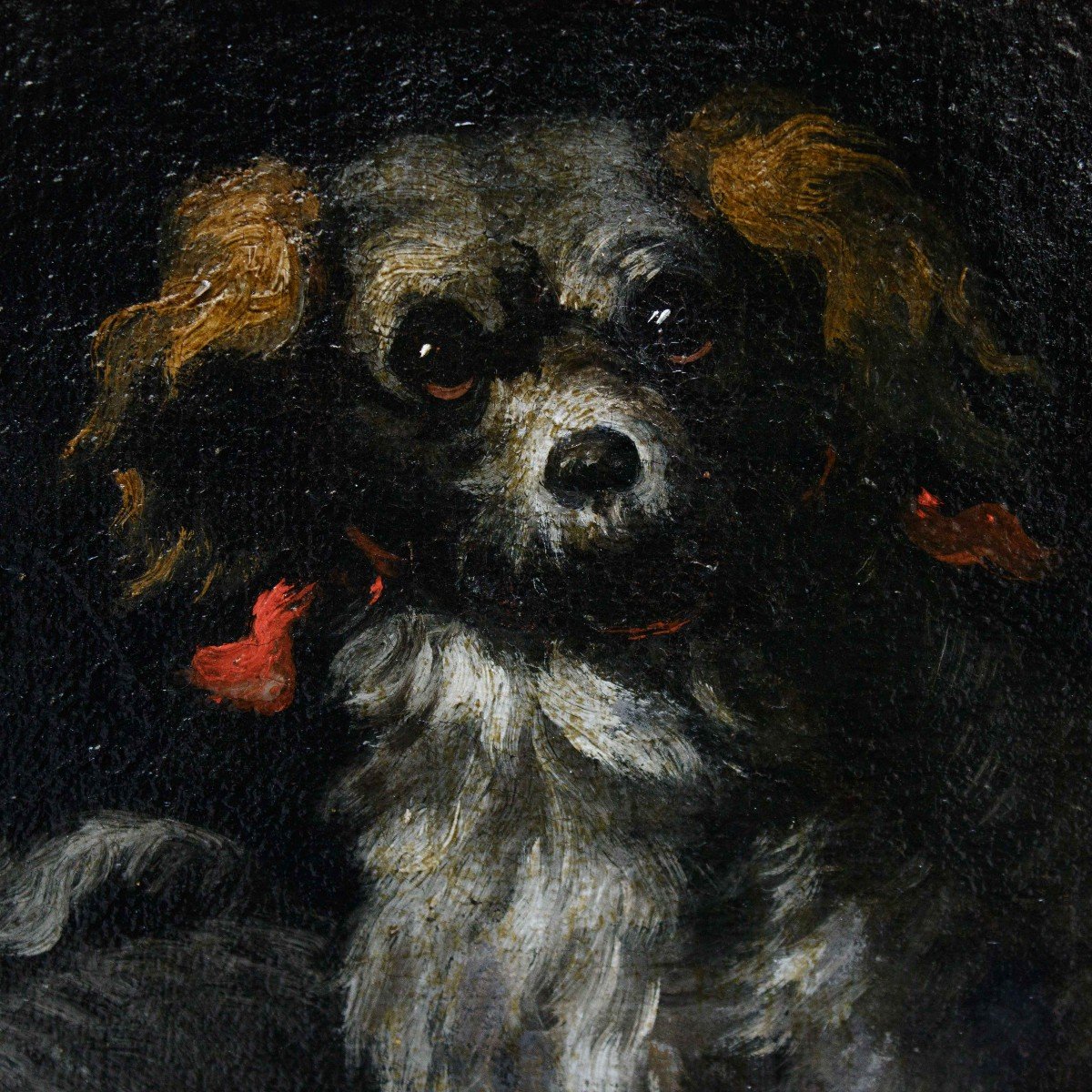 17th Century, Scene With Two Little Dogs-photo-3