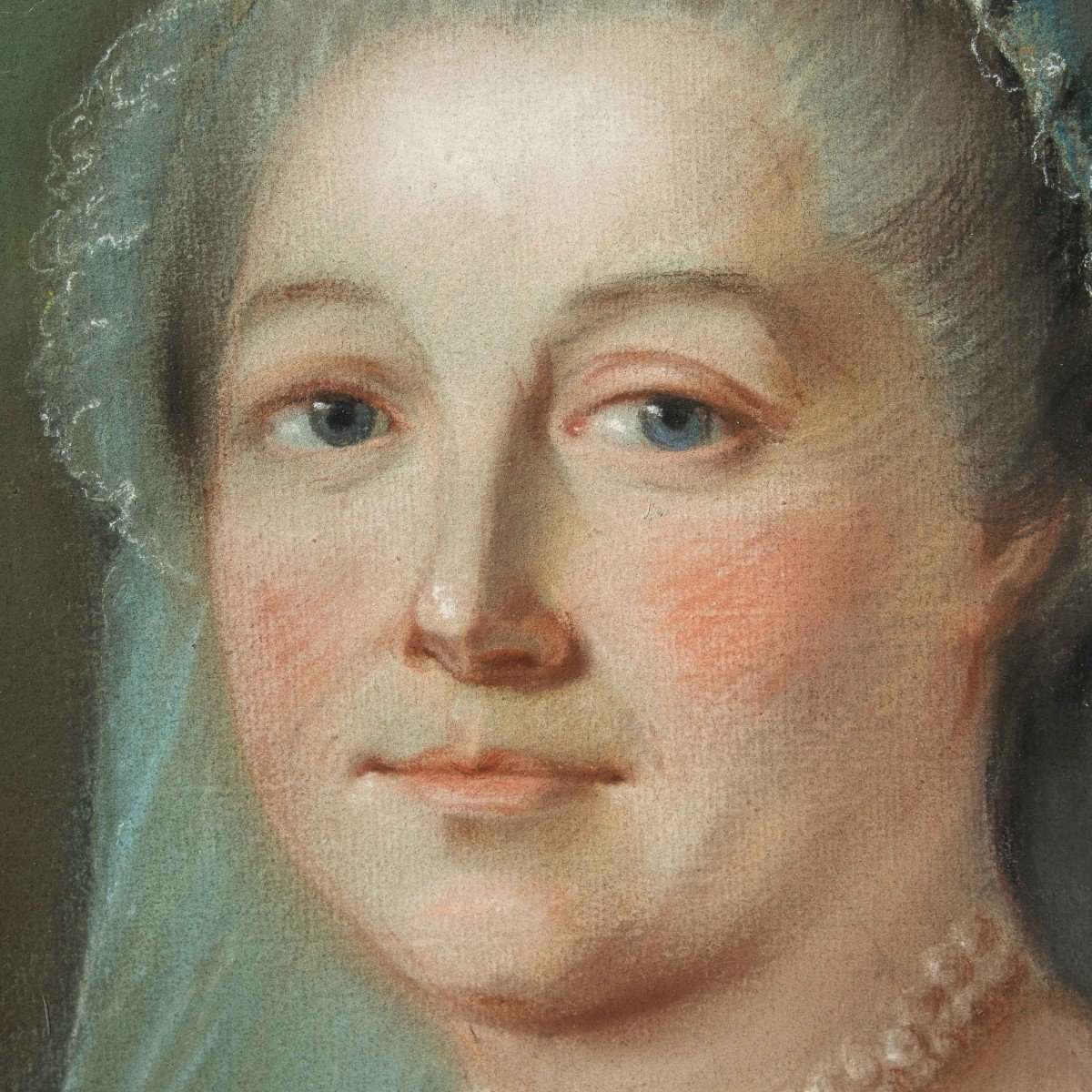 école Française, 18ème Siècle, Portrait De Louis XV De France Et De La Reine Consort -photo-1