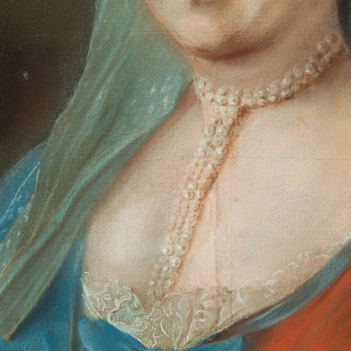 école Française, 18ème Siècle, Portrait De Louis XV De France Et De La Reine Consort -photo-2