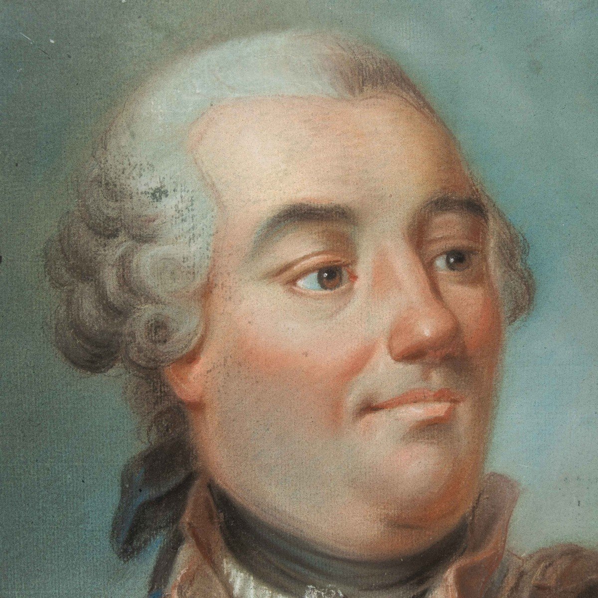 école Française, 18ème Siècle, Portrait De Louis XV De France Et De La Reine Consort -photo-3