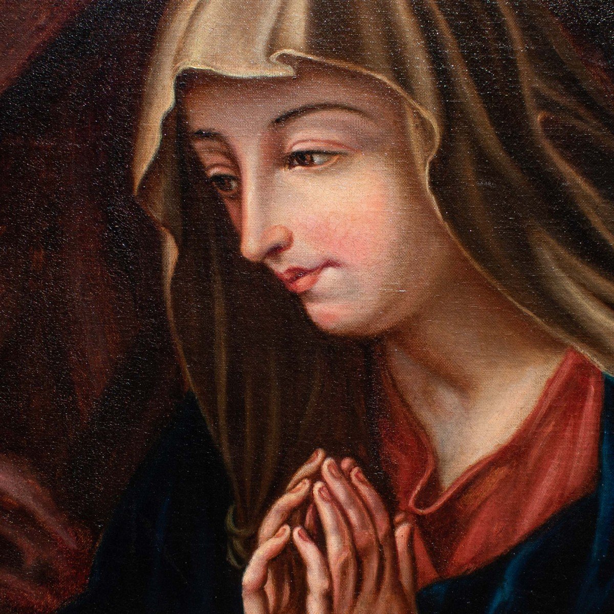 Adèle Pinot (1848), De Guido Reni, Notre-dame En Adoration De L’enfant Endormi-photo-5