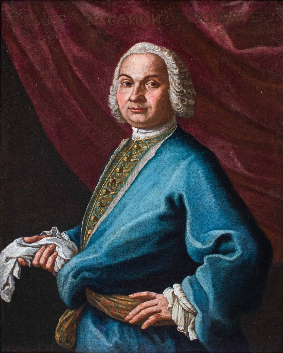 Attribué à Giacomo Ceruti (milan, 1698-1767), Portrait De Felice Paganoni-photo-2