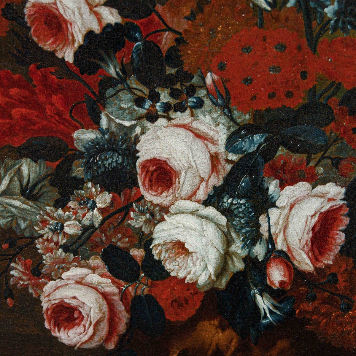 Karel Van Vogelaer, Dit Charles Des Fleurs (maastricht 1653- Rome 1695), Pot De Fleurs-photo-4