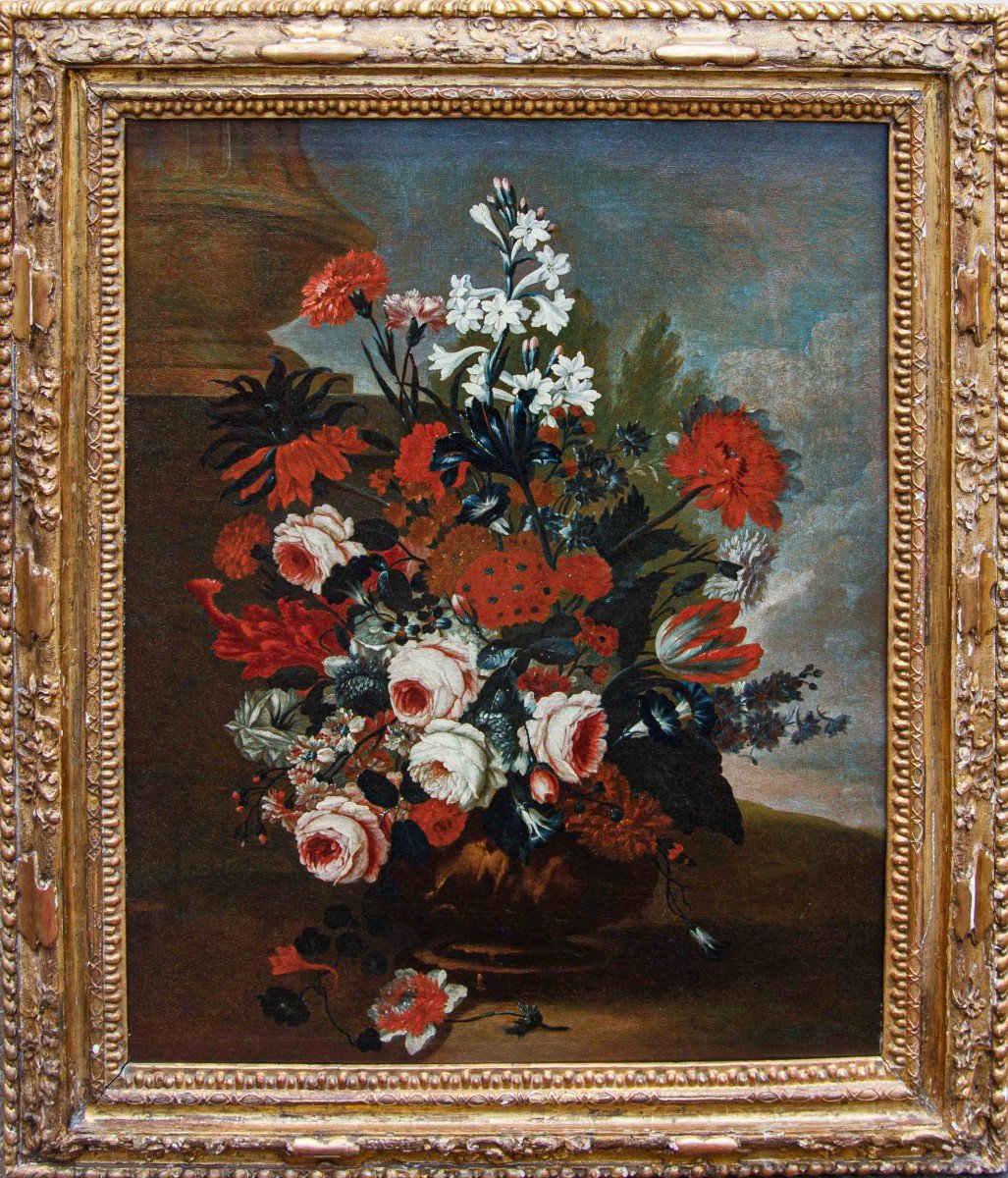 Karel Van Vogelaer, Dit Charles Des Fleurs (maastricht 1653- Rome 1695), Pot De Fleurs