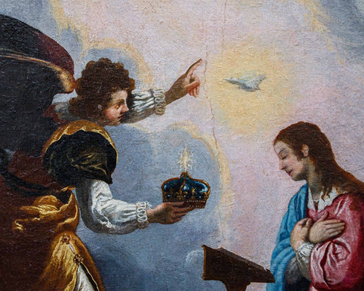 17th Century, Spanish School, Annunciation-photo-3