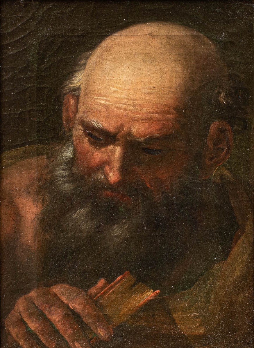 Portrait Of A Man With Book