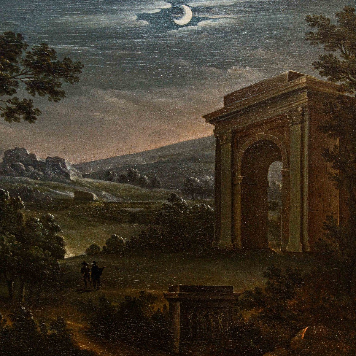 Neoclassical Painter, 19th Century  Four Landscapes-photo-1