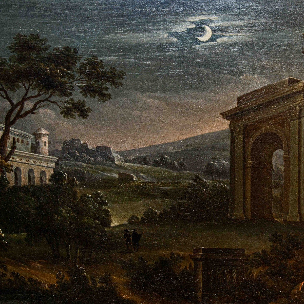 Neoclassical Painter, 19th Century  Four Landscapes-photo-2