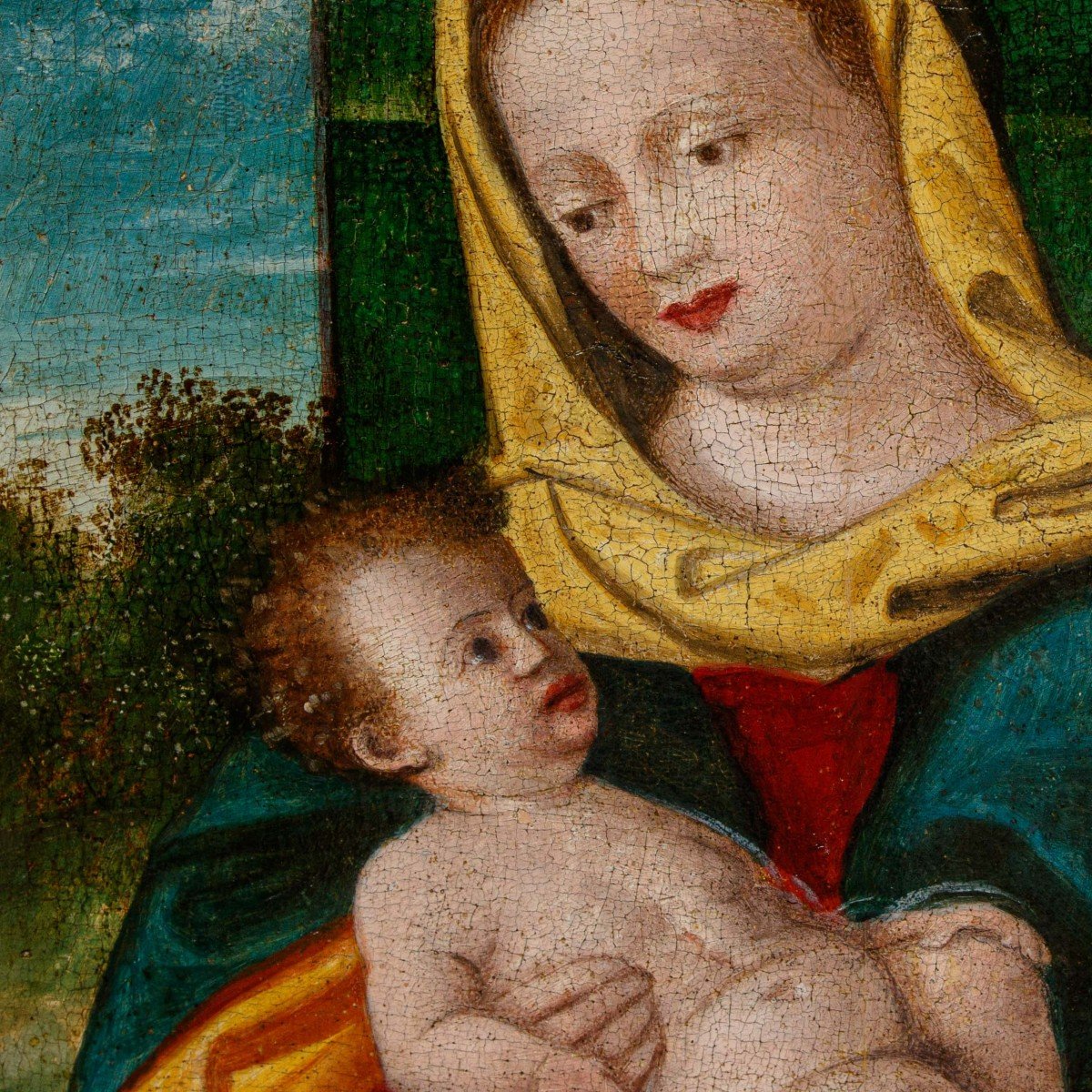 Madonna With Child And San Giovannino-photo-4