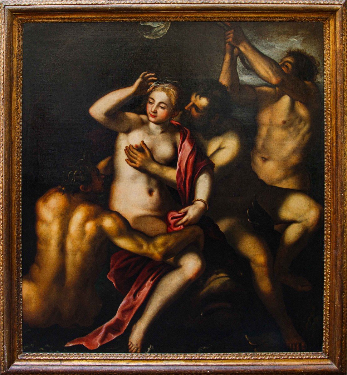 Venetian School, 16th Century, Andromeda Freed By Perseus