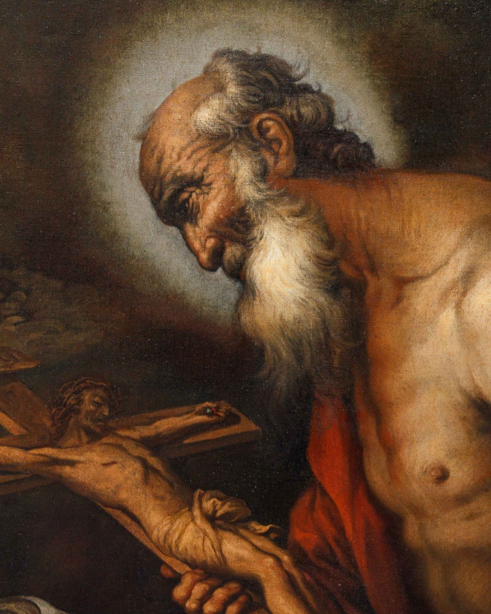 Ermanno Stroiffi (padua, 1616 - Venice, 1693), San Girolamo-photo-1