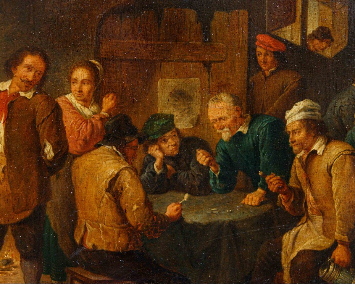 By David Teniers The Younger, Second Half Of The 17th Century, Room For Drinking-photo-3