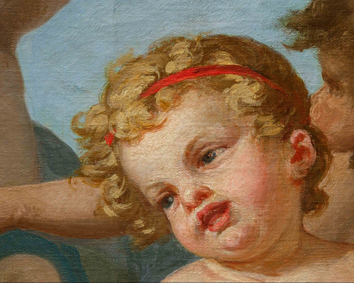 Angelo Monticelli (milan, 1778-1837), Attr., Les Petits Garçons Dansant-photo-4