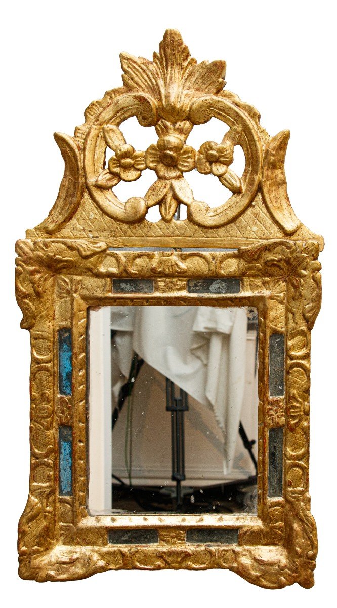 XVIIIe Siècle, Miroir Avec Cimaise 