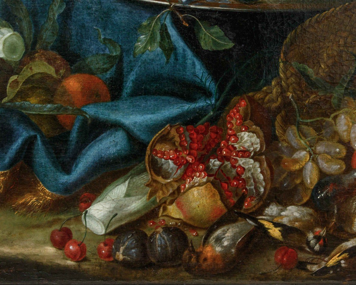 Maximilian Pfeiler (actif Depuis 1683-c.1721), Nature Morte De Fruits-photo-2