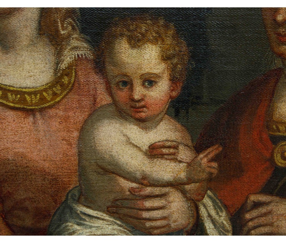 Bernardino India (vérone, 1528 - 1590) Attr. (1570 ça), Notre-dame Avec L’enfant -photo-3