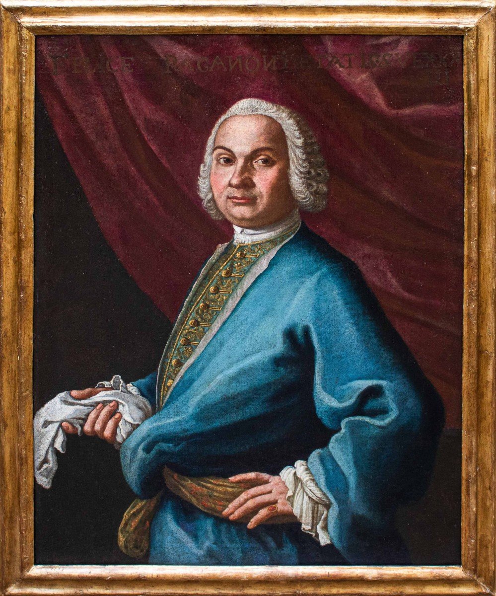 Portrait Of Felice Paganoni, Attributed To Giacomo Ceruti (1698-1767)