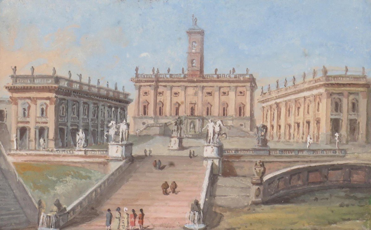 18th Century, Views Of Rome-photo-4