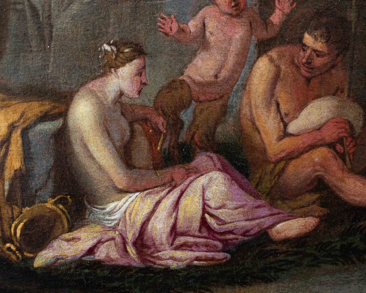  Giulio Carpioni (venise, 1613 - Vicence, 1678) attr., Bacchanal-photo-5