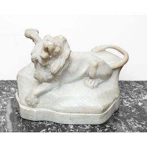 17th Century,  Lion Of Marble