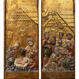 16th Century, Spain,  Nativity - adoration Of The Magi
