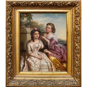 19th Century, Portrait Of Girls