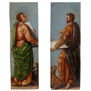 Saint John The Evangelist And Saint Luke