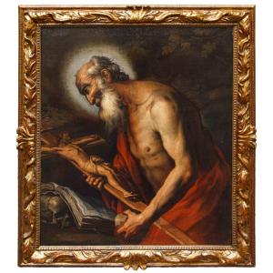 Ermanno Stroiffi (padoue, 1616 - Venise, 1693), San Girolamo