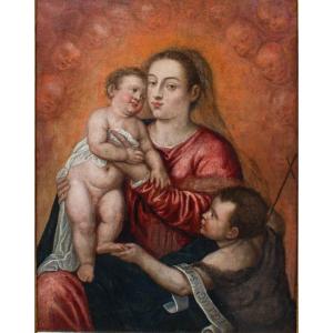 Madonna With Child And San Giovannino