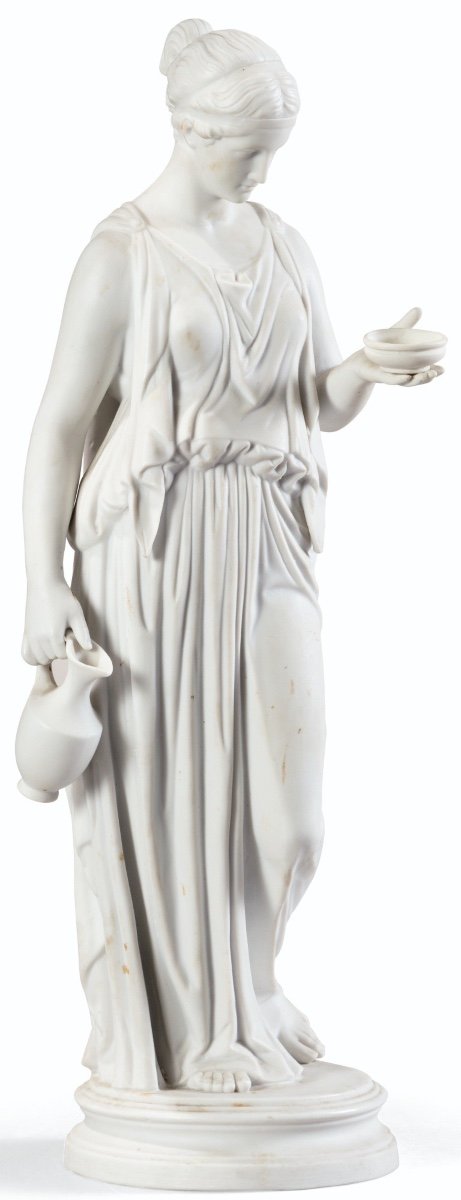 Biscuit De Sèvres-hébé-d'après Un Modèle d'Etienne-maurice Falconet (1716-1791)-photo-2