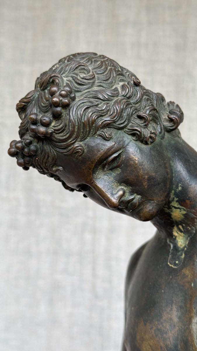 Narcisse - Bronze- Ephèbe - 19e Siècle-photo-7