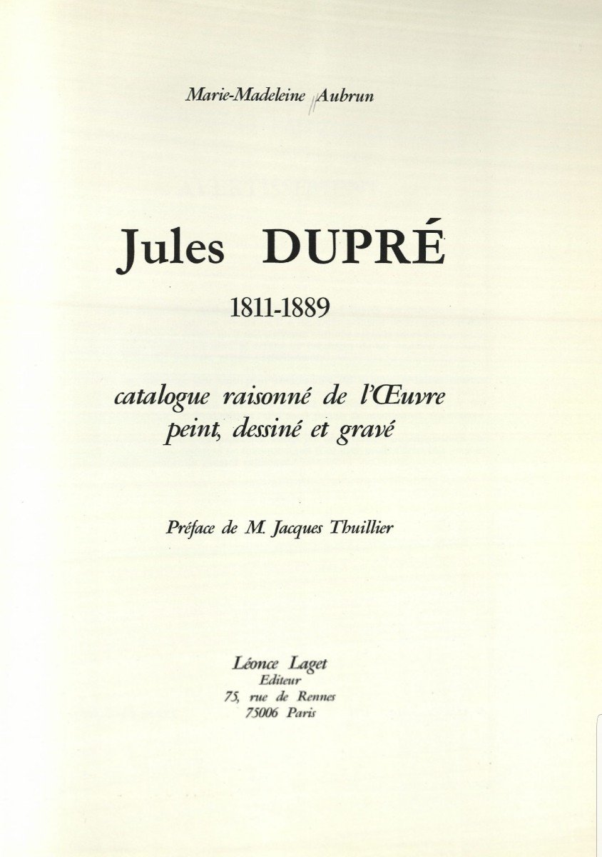 Jules Dupre - Large Oil On Canvas 1830 - Catalogue Raisonne-photo-8