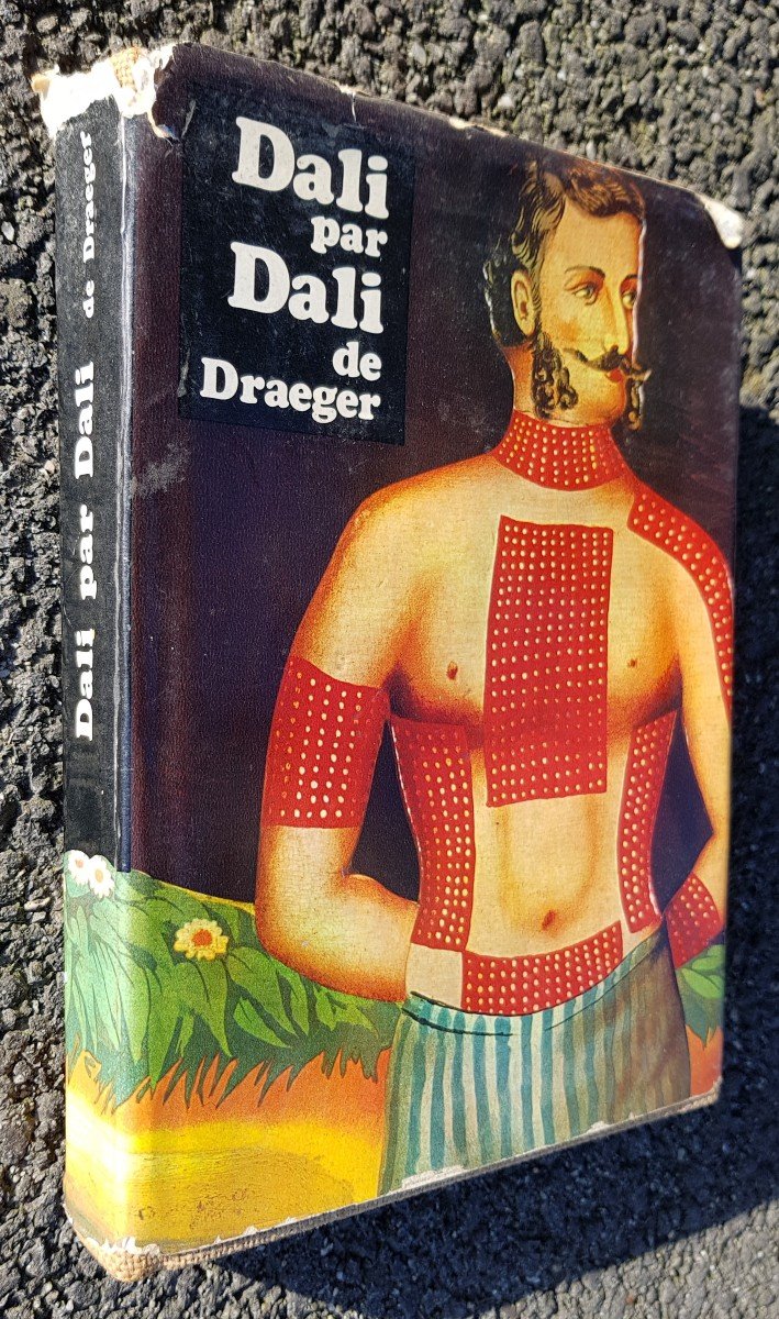 Salvador DALI - Dessin - Livre dédicacé - 1971-photo-5